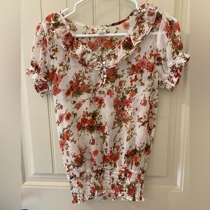 Atlas Women Flower Blouse